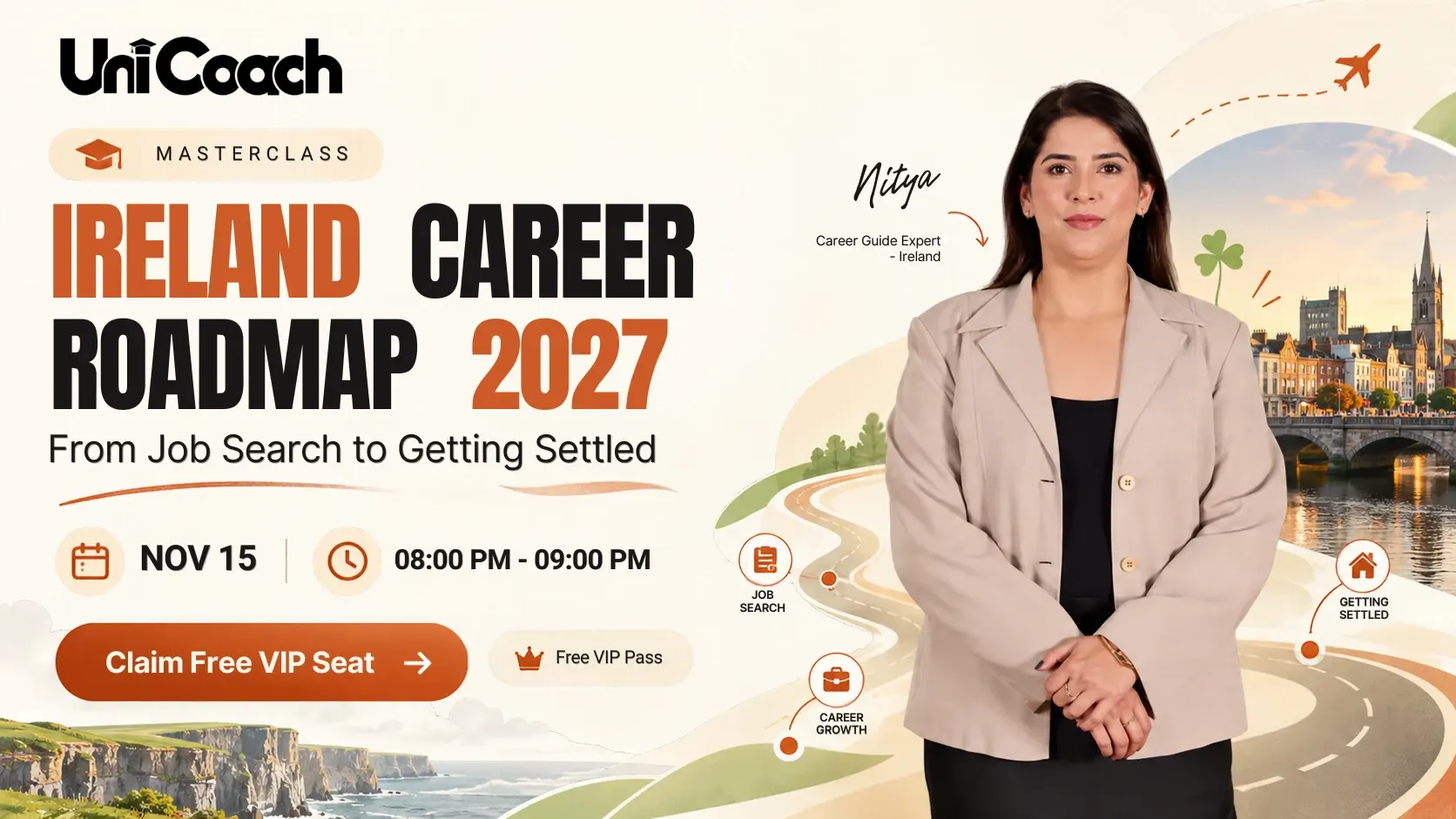Ireland Career Roadmap 2027: From Job Search to Getting Settled